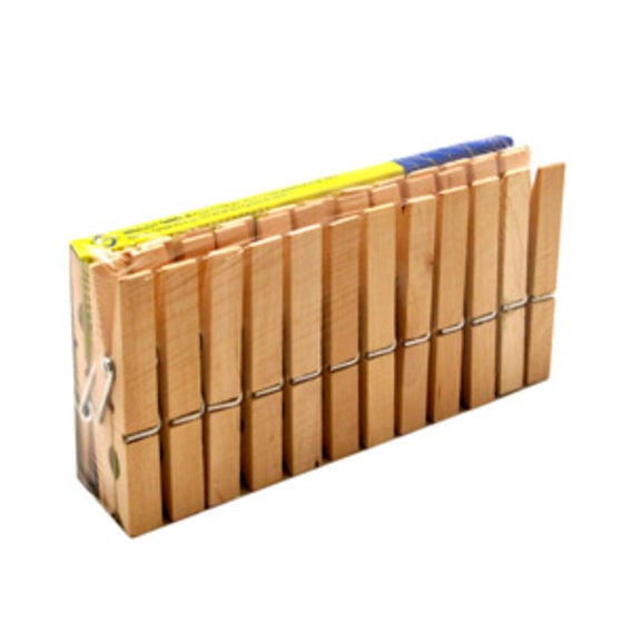 Pinza De Ropa De Madera