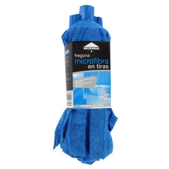Fregona Microfibra Tiras Azules