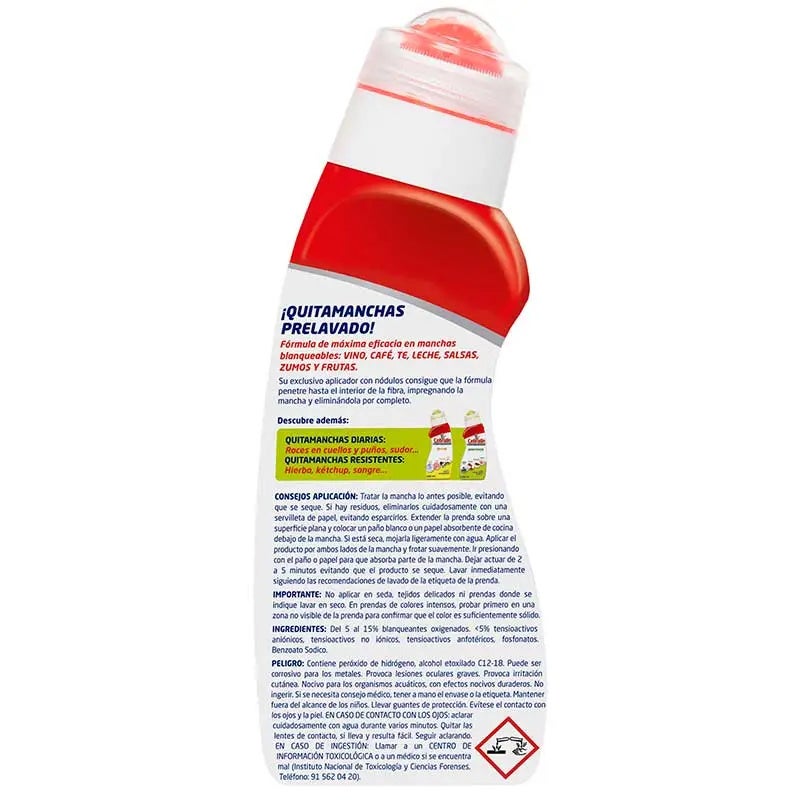 Quitamanchas Accidentales