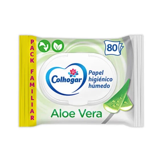 Higiénico Húmedo Aloe 80 Toallitas