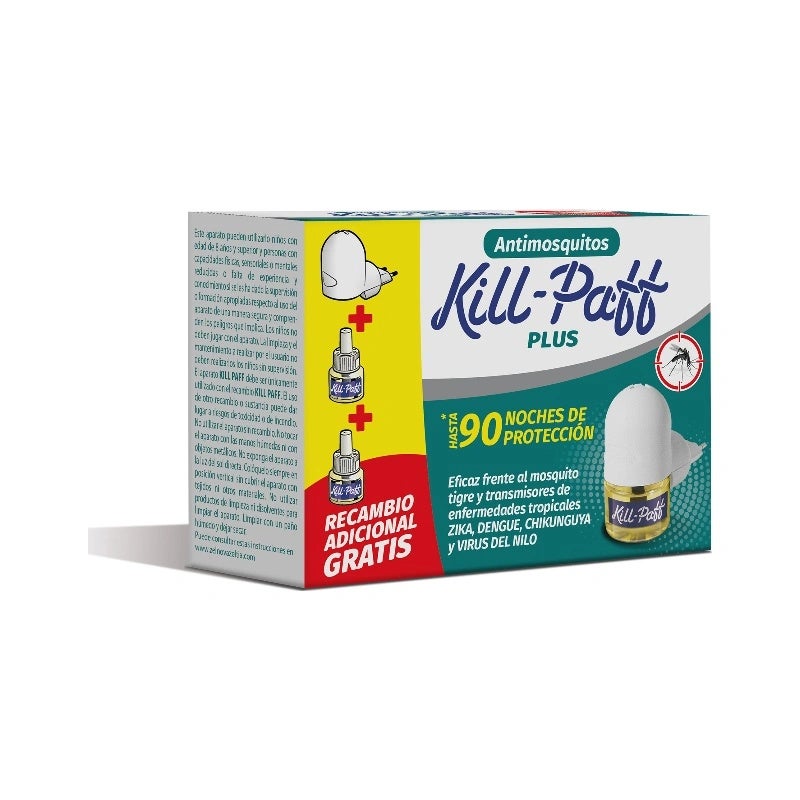 Recambio Insecticida Mosquitos + Difusor + 1 Recambio Gratis