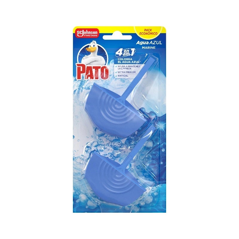 Aparato Gel Wc Azul Duplo X