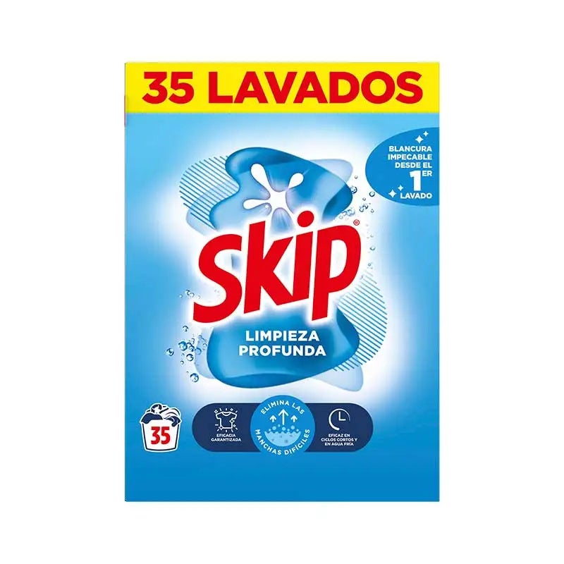 Detergente Lavadora En Polvo Con Aceleradores De Lavado 35 Dosis