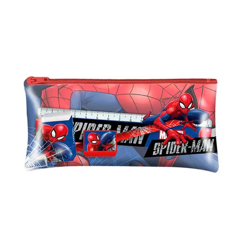 Set Papeleria En Estuche Spiderman
