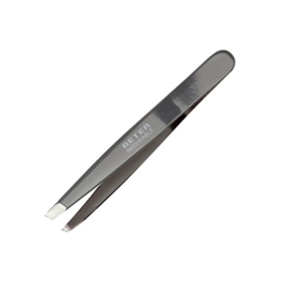 Pinza De Depilar Punta Oblicua