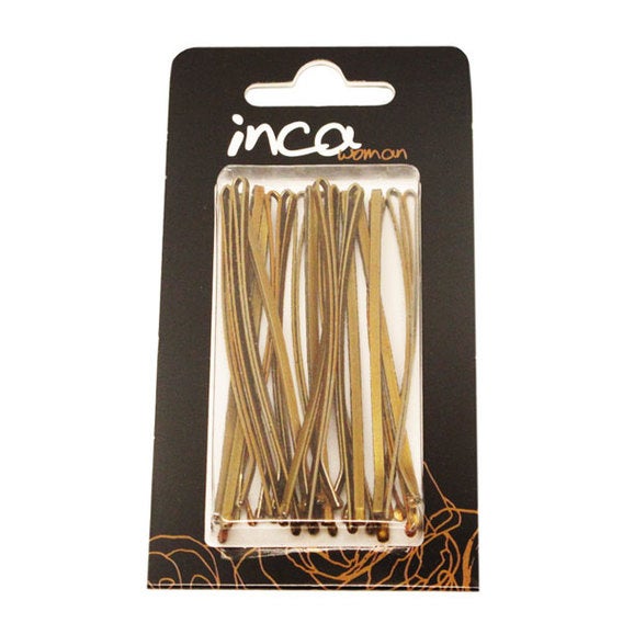 Horquillas Curvas Grandes Doradas