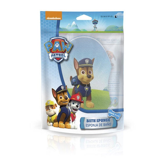 Esponja De Baño Infantil Patrulla Canina