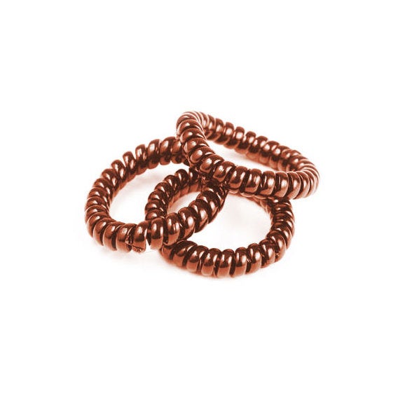 Goma De Pelo Cable Telefono 3 Un