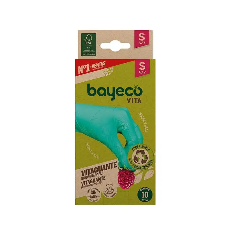 Guante Nitrilo Biodegradable Talla S