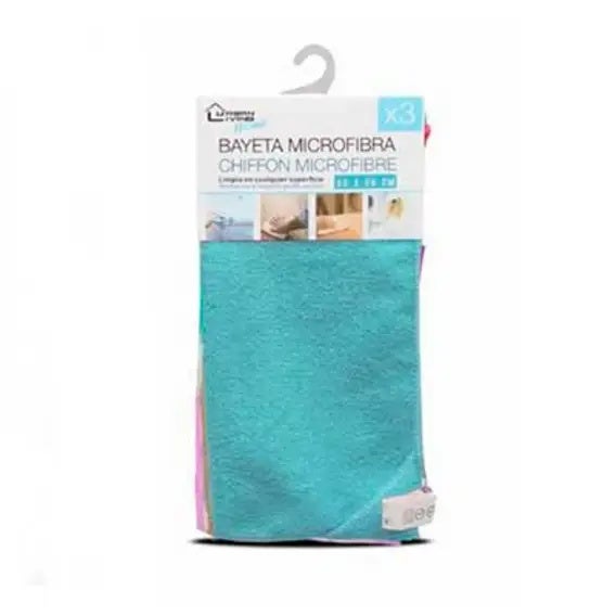 Bayeta Microfifra 30X30 3 Ud