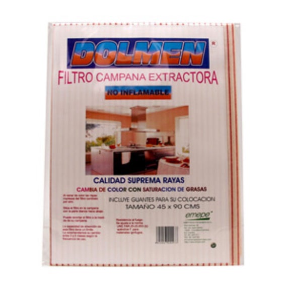 Filtro Campana Extractora Rayas 45X90 Cm