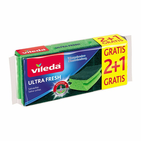 Estropajo Salva Uñas Antibacterias