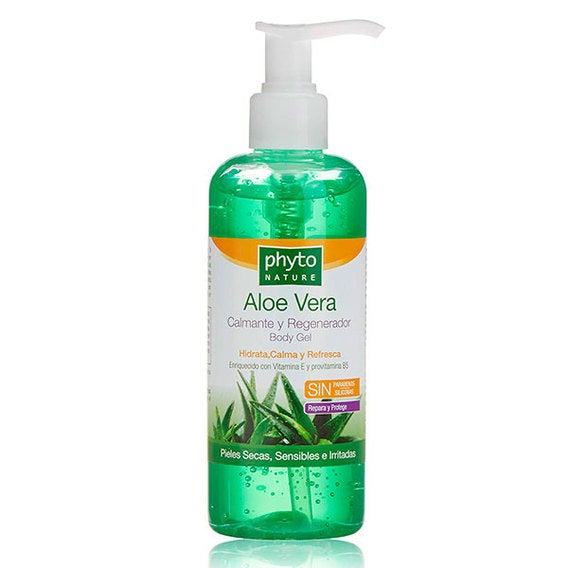 Gel Corporal Calmante Y Regenerador De Aloe Vera