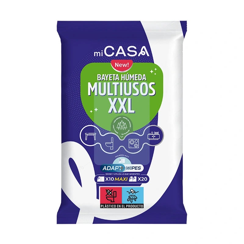 Bayeta Universal Hidroalcohólica Higienizante De Superficies