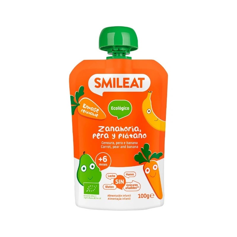 Pouch Pera Platano Y Zanahoria