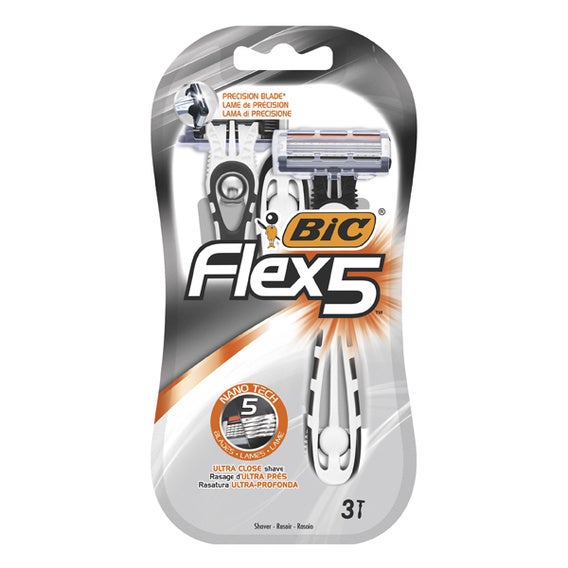 Flex 5 Maquinilla Desechable 3 Ud