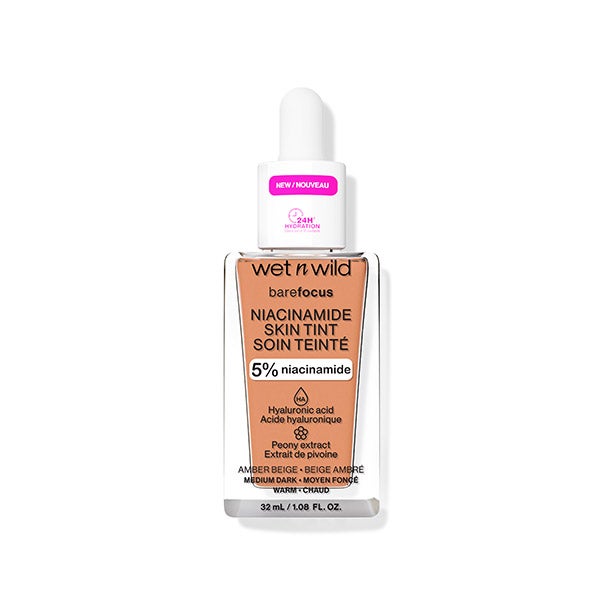Bare Focus Niacinamide Skin Tint Amber Beige