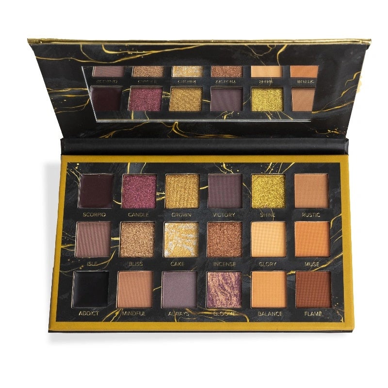 Paleta Sombra De Ojos Black Diamond