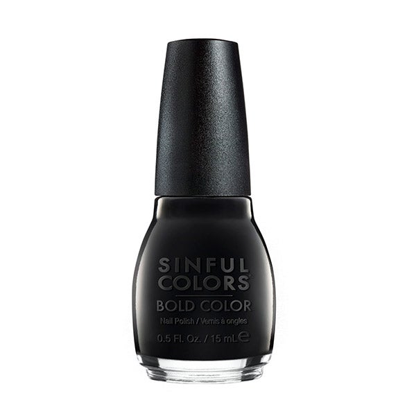 Sinfulcolors Esmalte Uñas BLACK ON BLACK