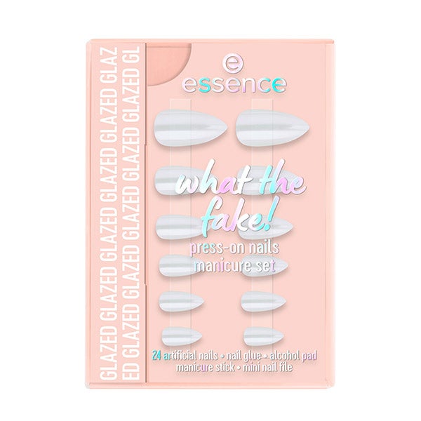 What The Fake! Press-On Nails Set De Manicura 01