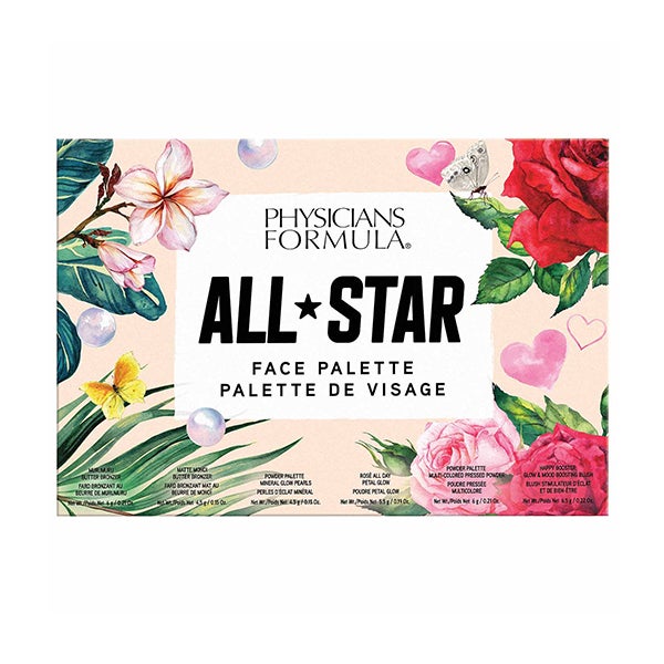 Paleta Para El Rostro All Star Quad