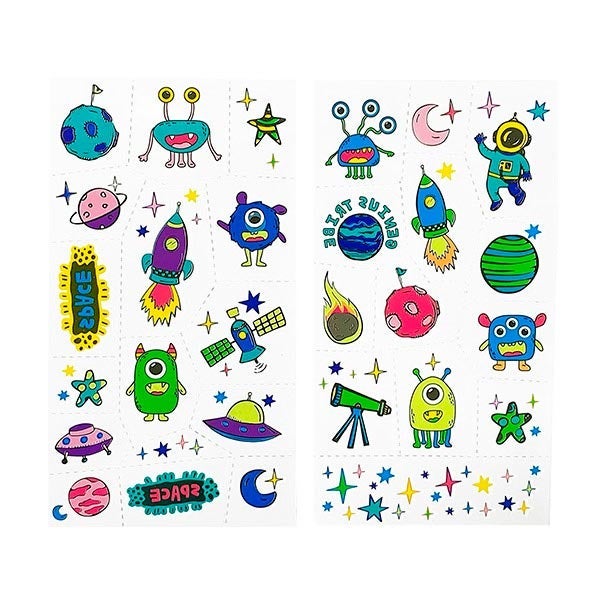 Genius Tribe Temporary Tattoo