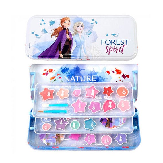 Set Infantil Frozen Lata De 3 Pisos