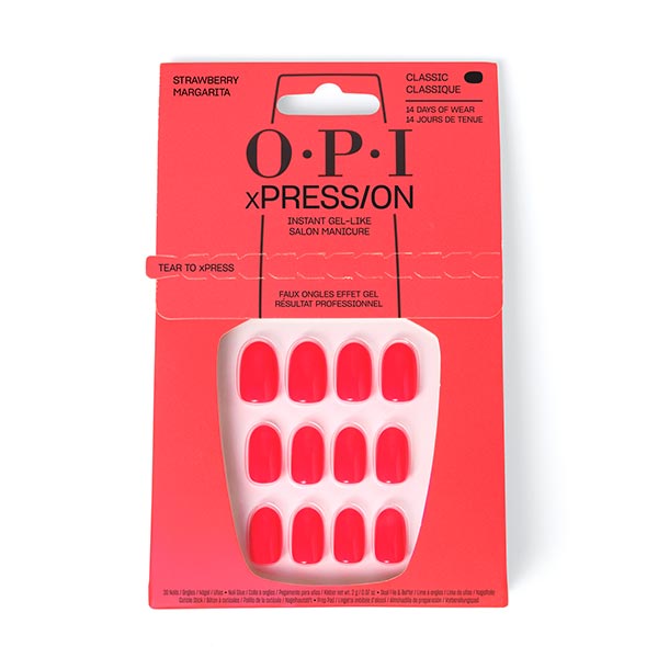 Artificial Nails Strawberry Margarita