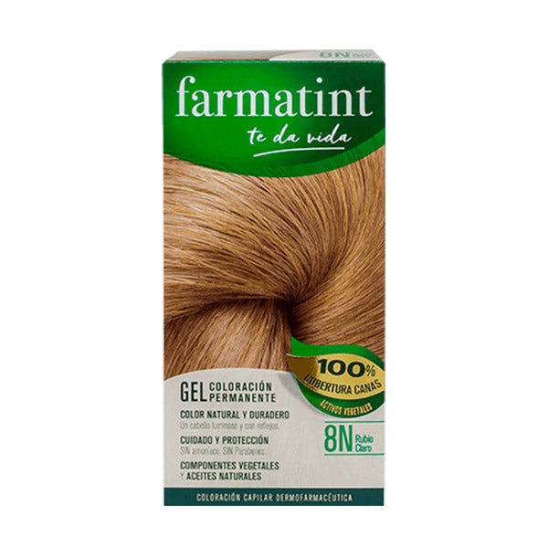 Gel Coloración Permanente Rubio Claro