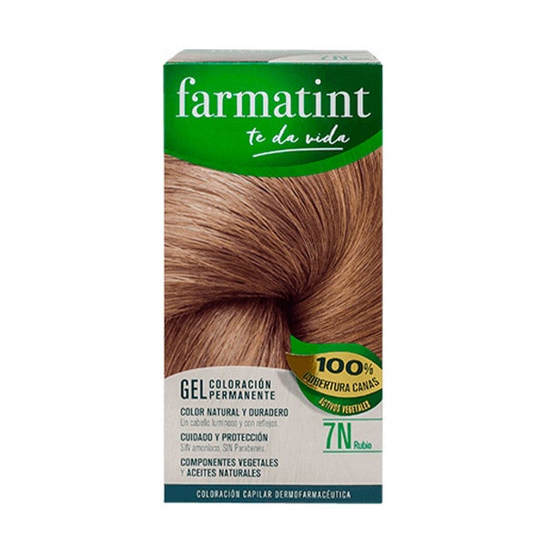 Gel Coloración Permanente Rubio