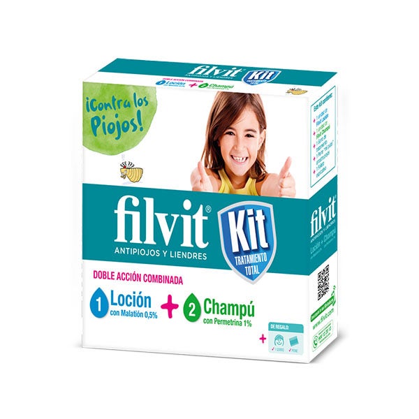 Tratamiento Antipiojos Y Liendres Kit