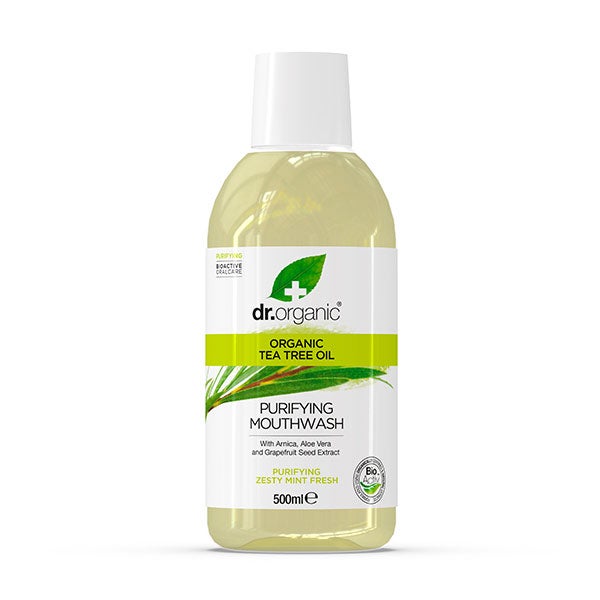 Enjuague Bucal Purificante De Árbol De Té Orgánico