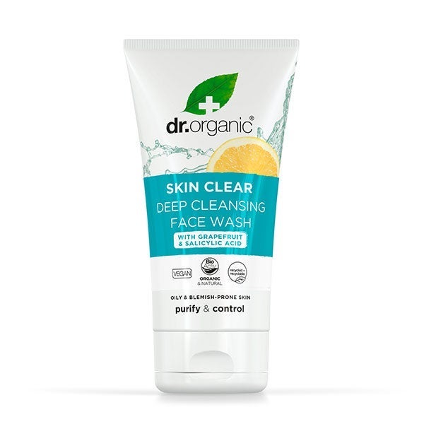 Skin Clear Organic Tea Tree Deep Pore Cleansing Face Wash