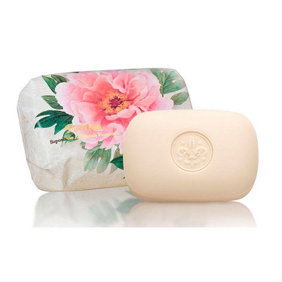 Jabón En Pastilla Rectangular Peonía