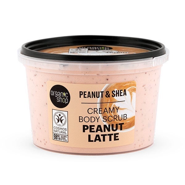 Creamy Body Scrub Peanut Latte