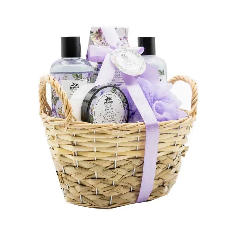 Cesta Mimbre Botanicals Aroma Lavanda