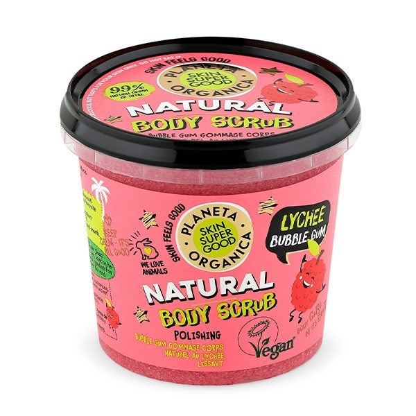 Skin Super Good Natural Body Scrub Lychee Bubble Gum