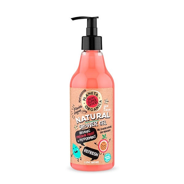 Skin Super Good Natural Shower Gel Passion Fruit & Peppermint