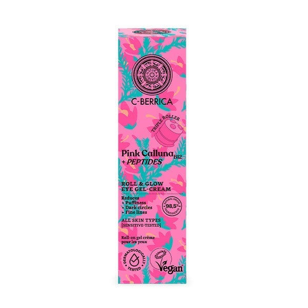 C-Berrica Pink Calunna Roll & Glow Eye Gel -Cream