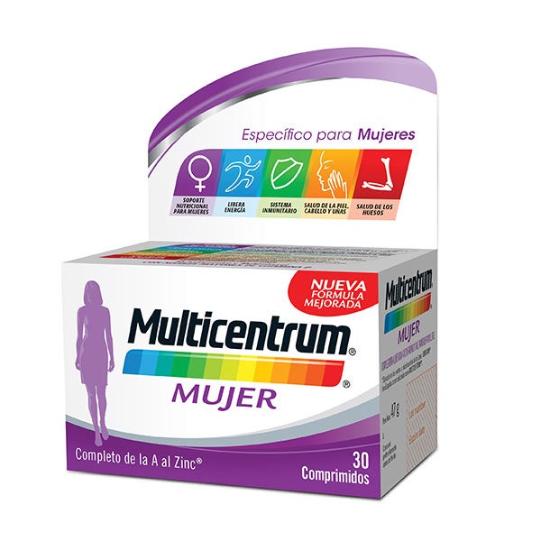 Multicentrum Para Mujer 30Ud