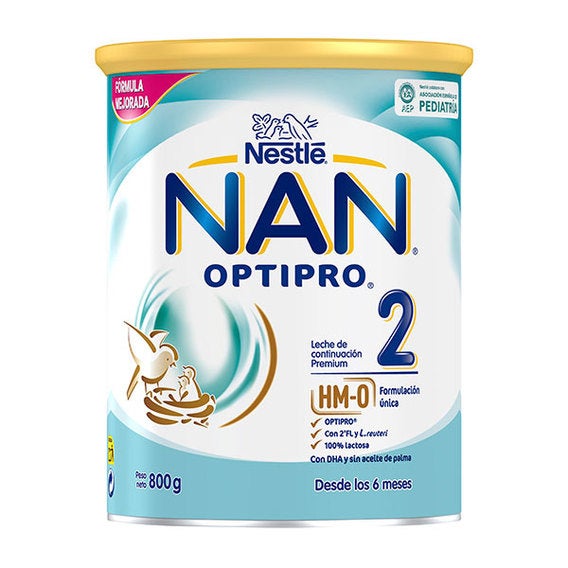 Nan Optipro 2 Leche De Continuación Infantil 800 Gr