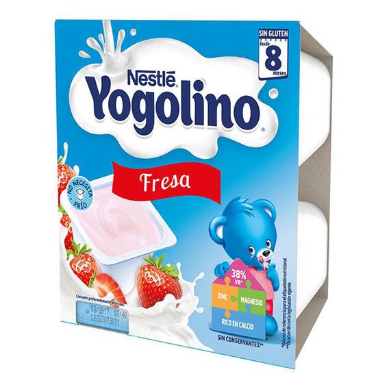 Yogolino Fresa Postre Lácteo