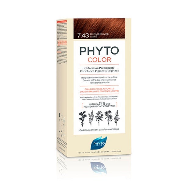 Phytocolor 7.43 Rubio Dorado Co