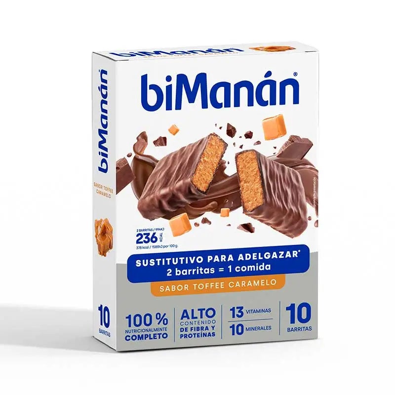 Barritas Saciantes Sabor Toffee