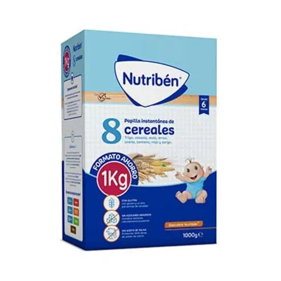 Papilla Instantanea 8 Cereales 1 Kg