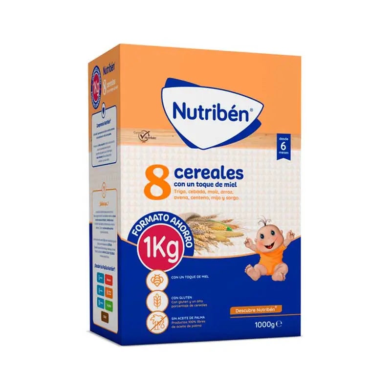 Papilla 8 Cereales Miel 1000 Gr