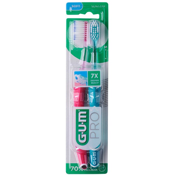 Pack Cepillos De Dientes Con Filamentos Suaves