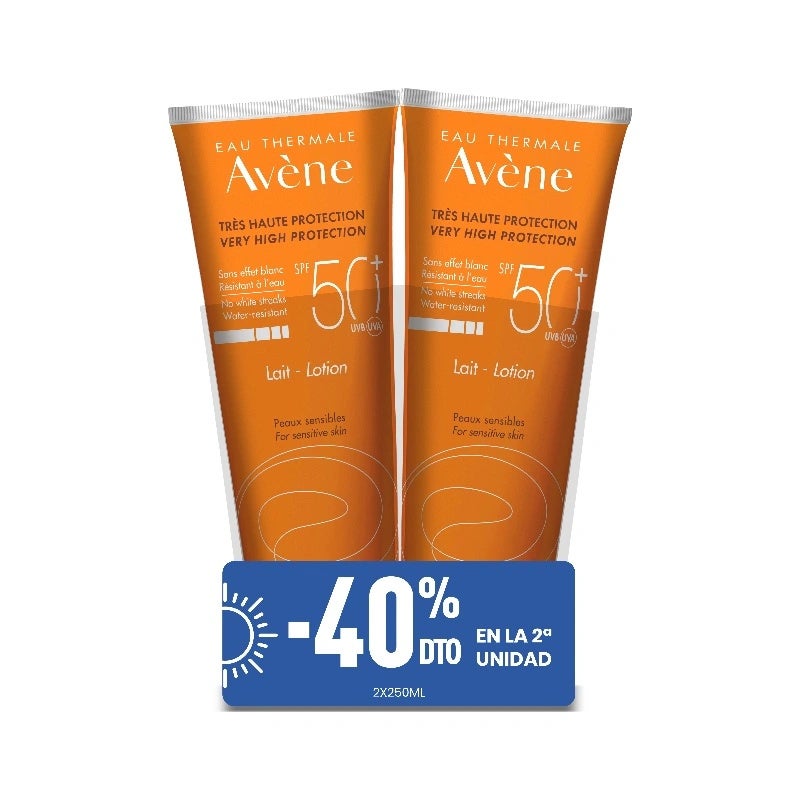 Pack Leche Solar Spf50 2X