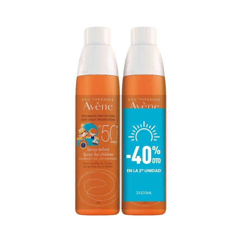Pack Spray Solar Infantil Spf50 2X