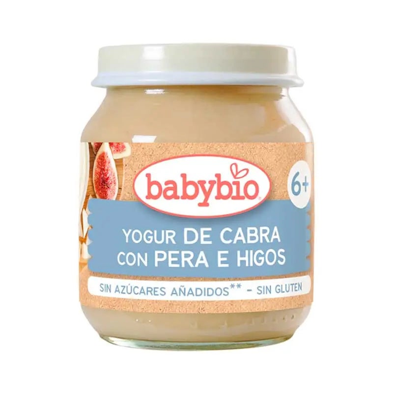 Babybio Yogur Cabra Pera Higo Bio